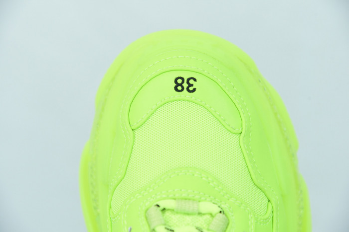 BL TRIPLE S TRAINERS CLEAR SOLE FLLO YELLOW 541624 W09O1 9002